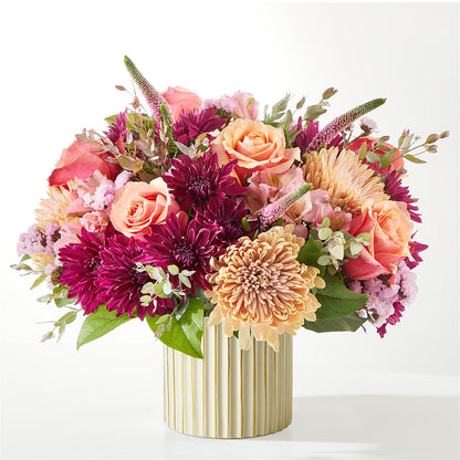 Berry Cobbler Bouquet with Ivory Vase –  Flowersdirect.net, Tontitown AR